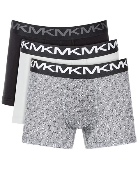 Michael Kors Men's Performance Cotton Trunks, 3